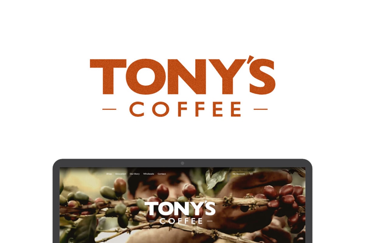 Tony's Coffee Website Redesign - Image 1