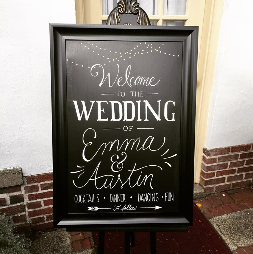 wedding-lettering
