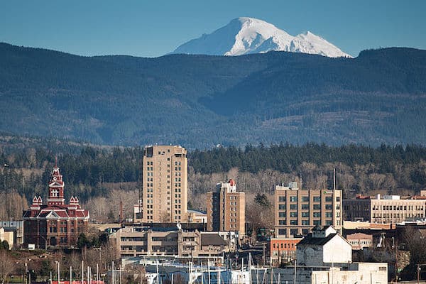 Downtown Bellingham WA